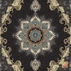 فرش کلاسیک 6027 ذغالی - تصویر 4