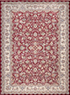 فرش کلاسیک 1211 لاکی حاشیه کرم