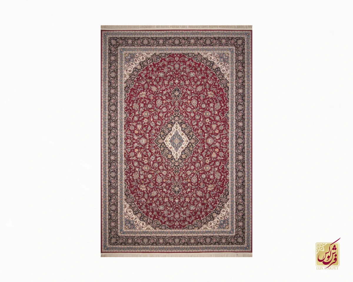 فرش ابریشم ماشینی ۱۲۶۲ لاکی