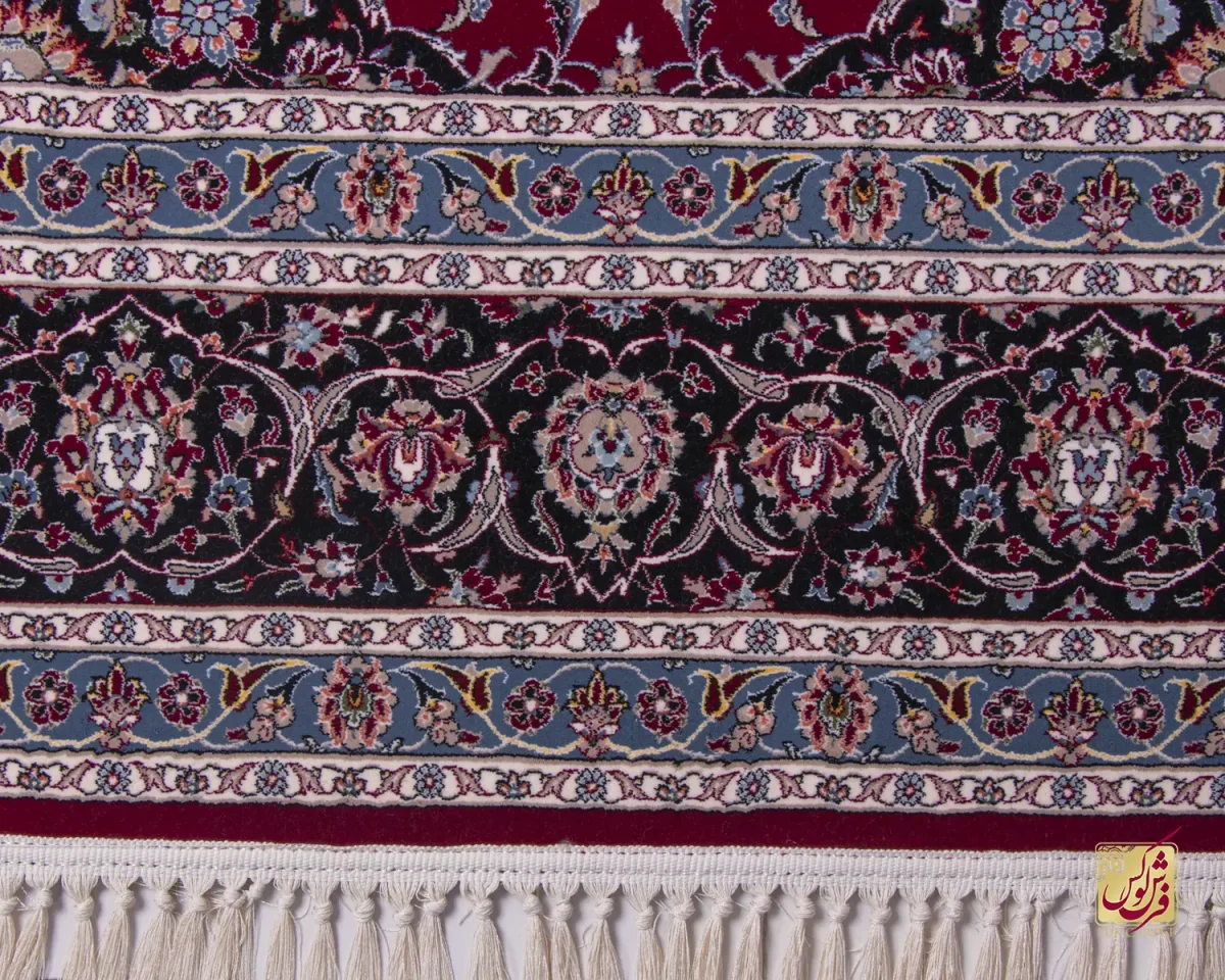 فرش ابریشم ماشینی ۱۲۶۲ لاکی