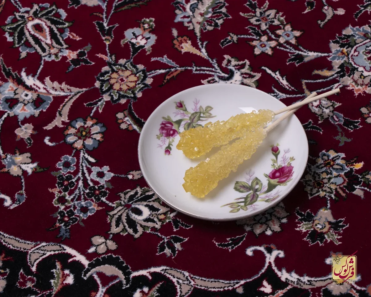 فرش ابریشم ماشینی ۱۲۶۲ لاکی