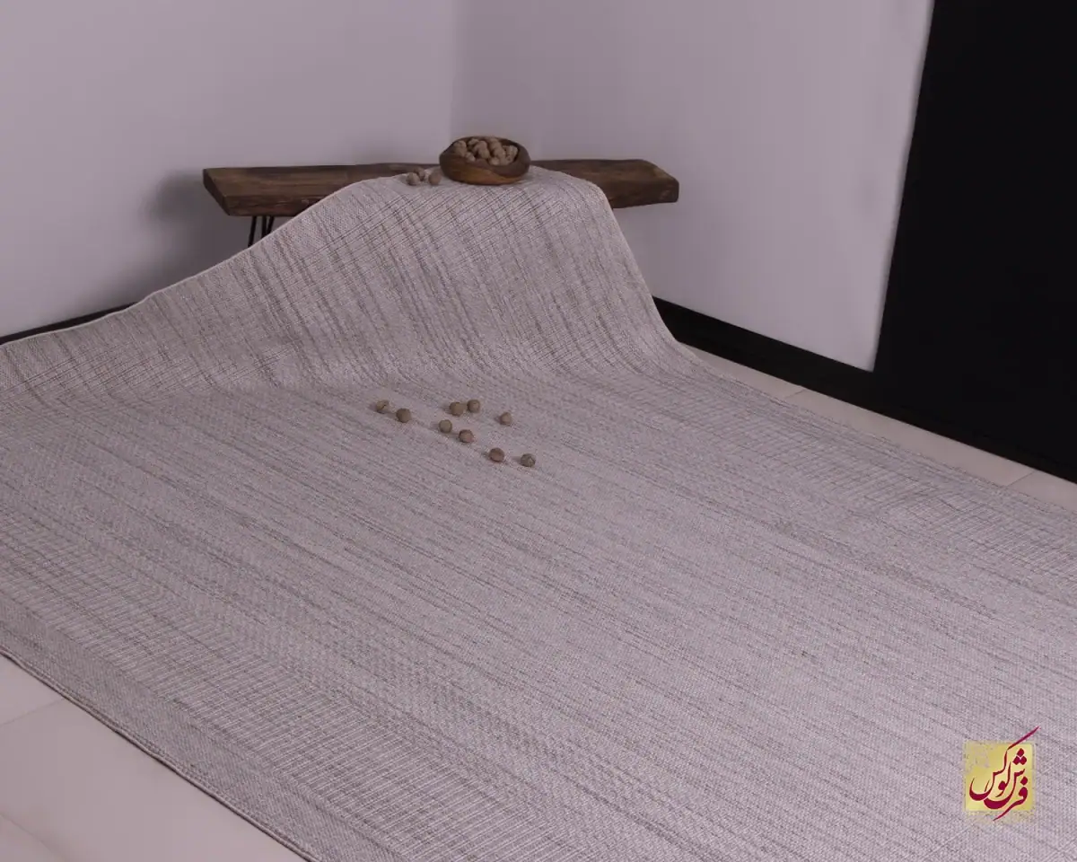 lp02-3 فرش مینیمال lp02 خاکستری - تصویر 1