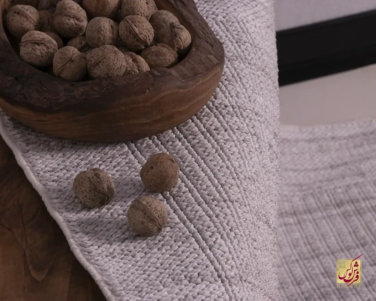 فرش مینیمال lp02 خاکستری - تصویر 5