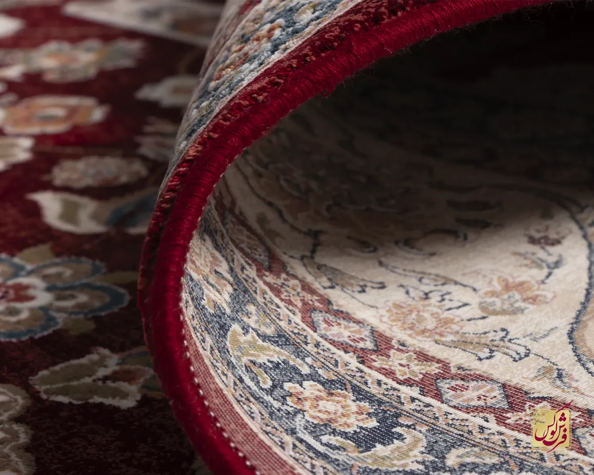فرش وینتیج 223 لاکی کرم - تصویر 8