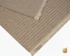 فرش کناره مینیمال 2355 کرم نسکافه ای - تصویر 3