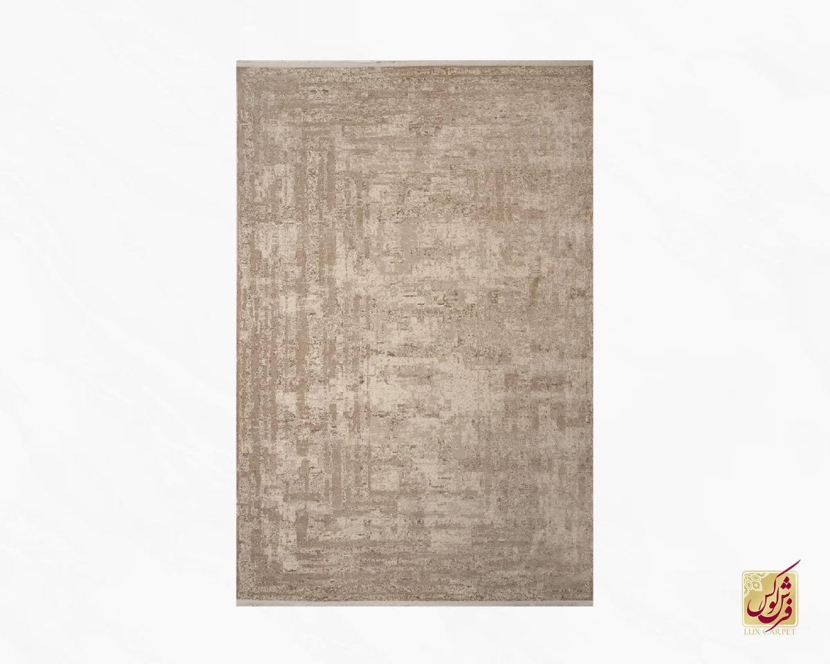 فرش وینتیج 3149 نسکافه‎‌ای کرم - تصویر 2