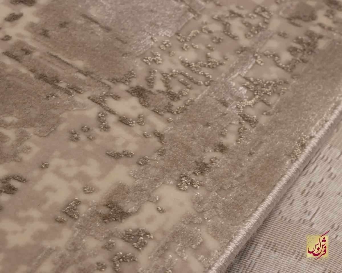 فرش وینتیج 3149 نسکافه‎‌ای کرم - تصویر 9