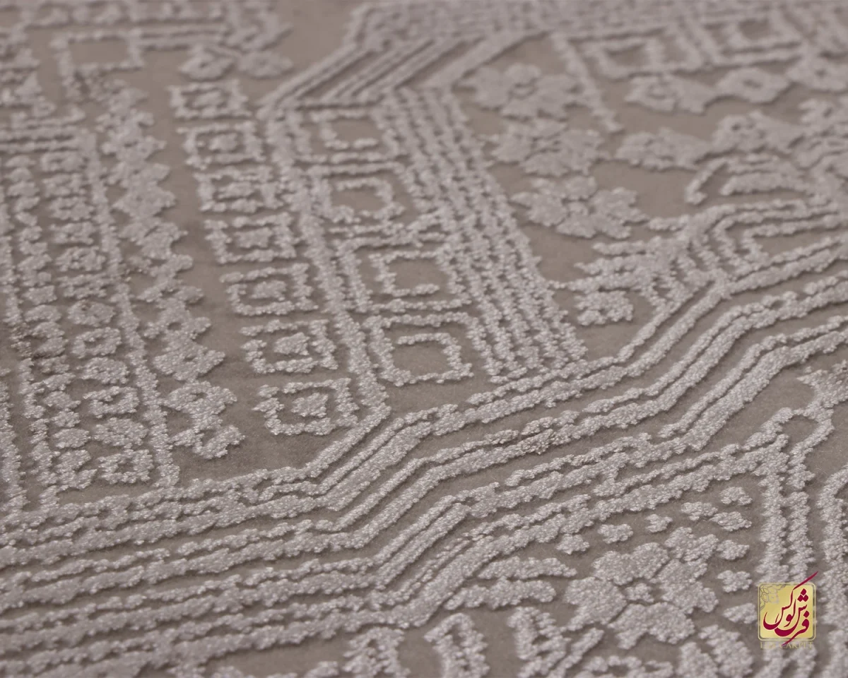 فرش وینتیج 3167 نسکافه‎‌ای کرم - تصویر 6