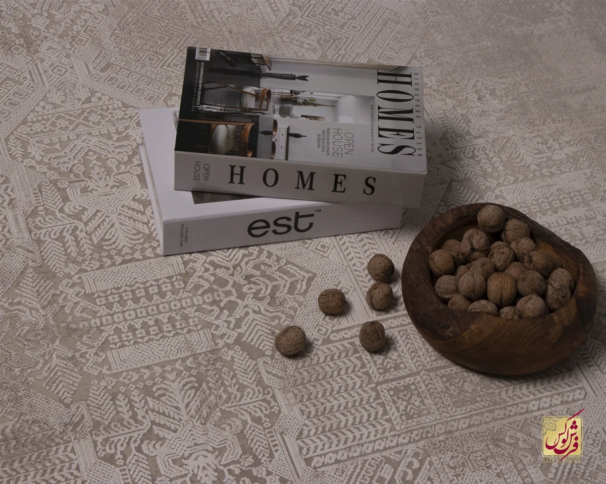 فرش وینتیج 3167 نسکافه‎‌ای کرم - تصویر 7