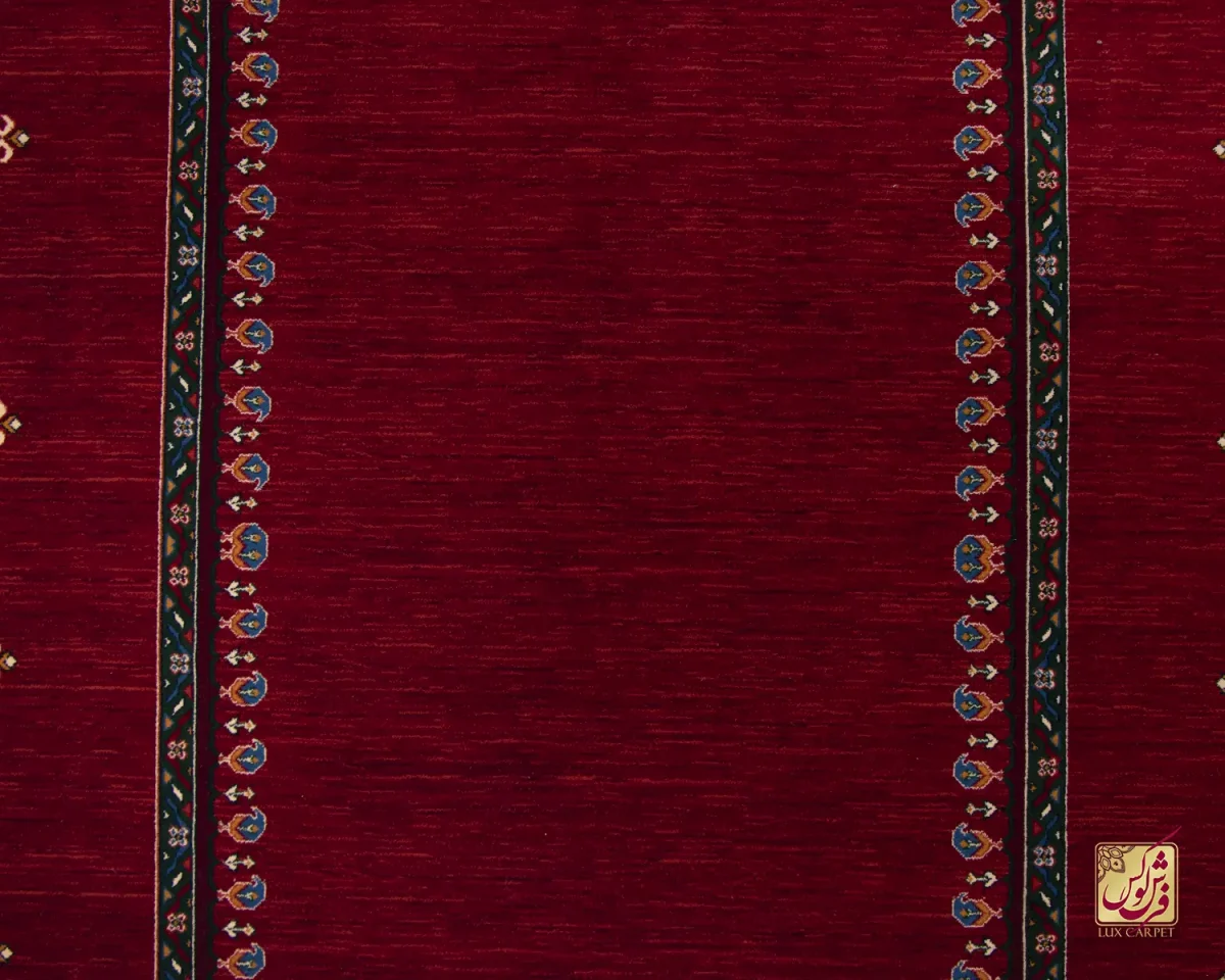 فرش وینتیج 7027 لاکی سبز - تصویر 3