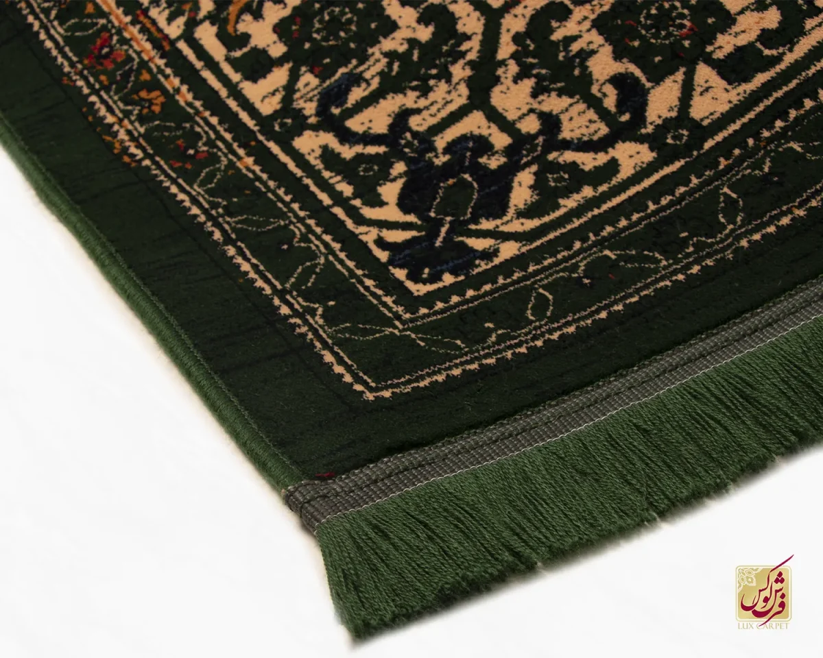 فرش وینتیج 7040 سبز لاکی - تصویر 8