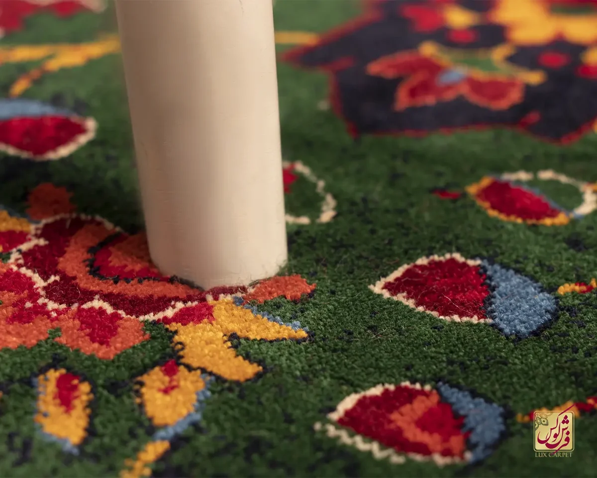 فرش وینتیج 7038 لاکی - تصویر 10