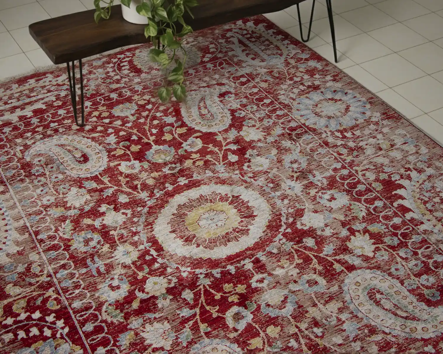 فرش ترنج دار