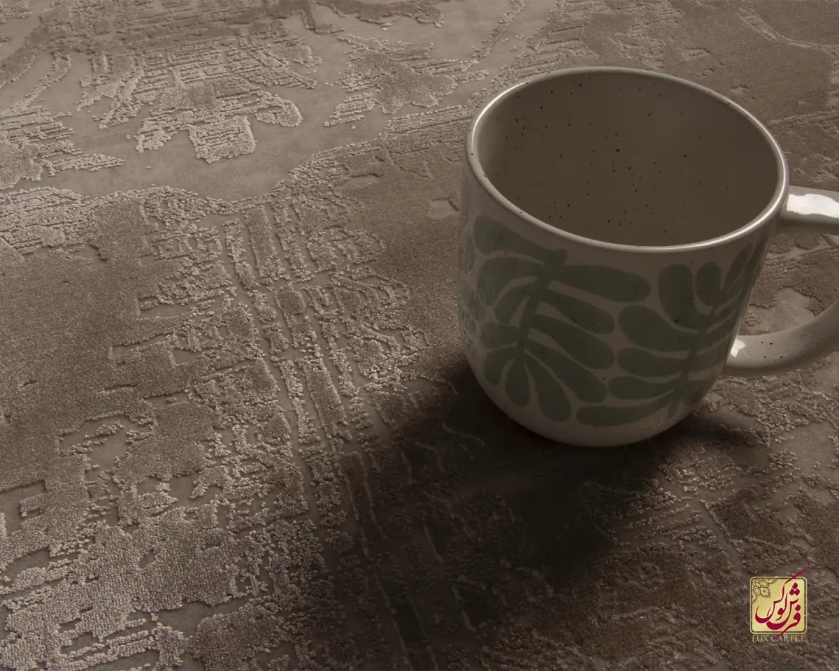 فرش وینتیج 3075 نسکافه‌ای کرم - تصویر 7