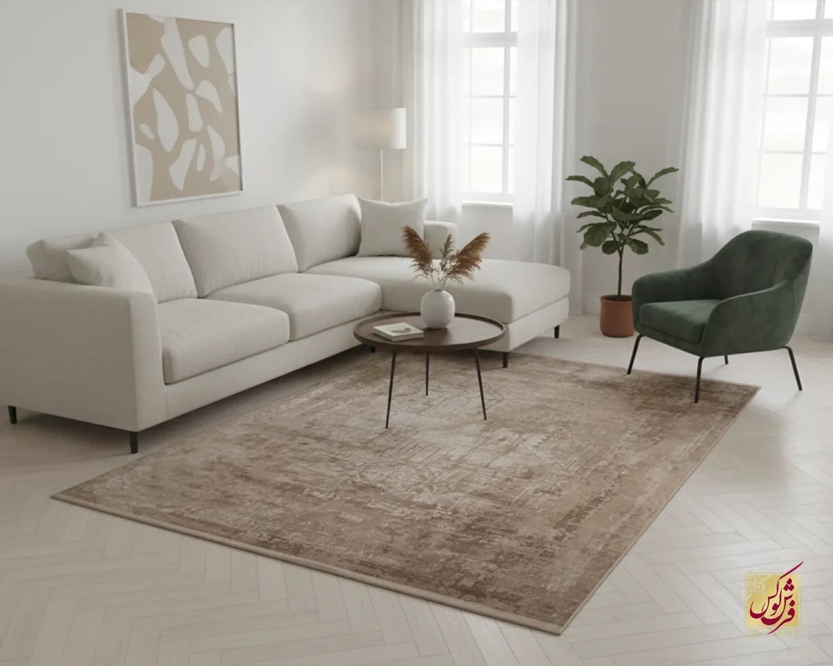 3112-11 فرش افشان ساده