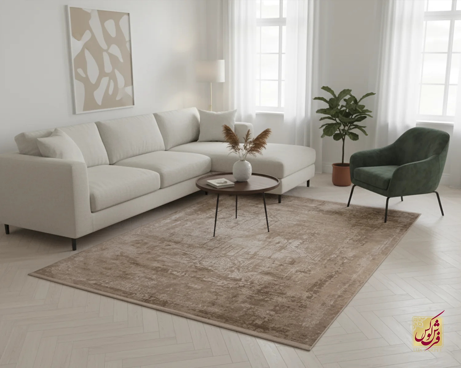 فرش افشان ساده