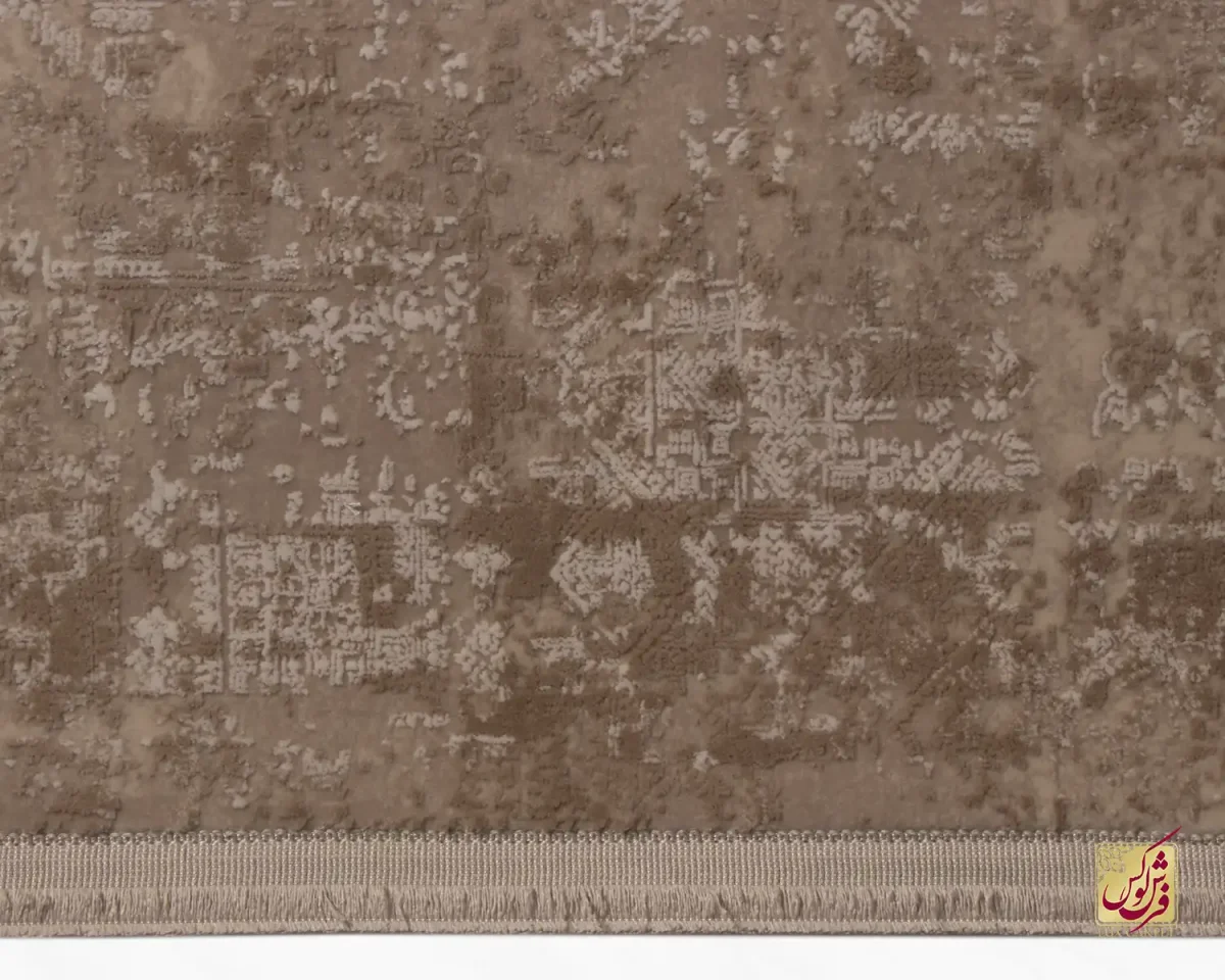 فرش وینتیج 3112 نسکافه‎‌ای کرم - تصویر 5