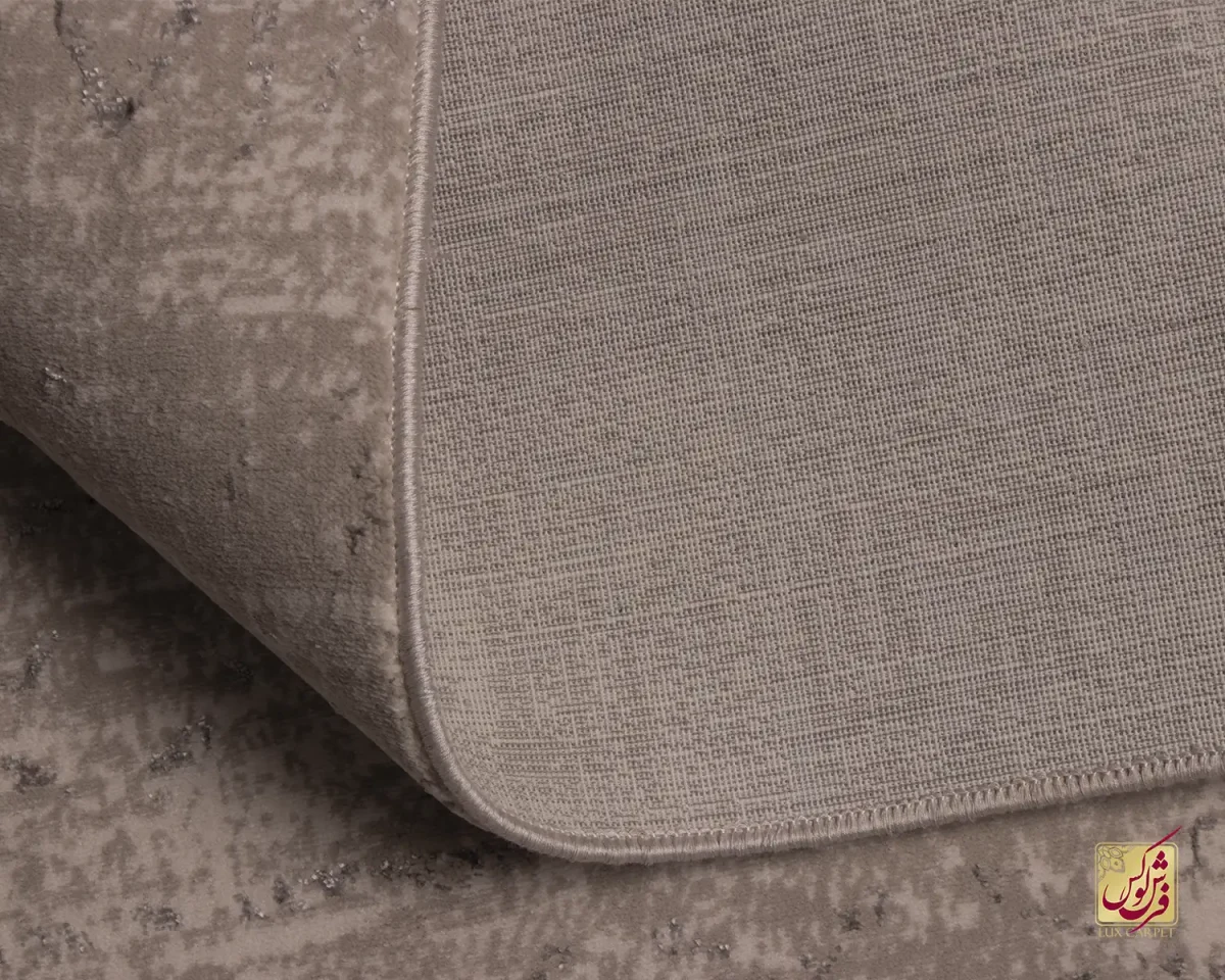 فرش مینیمال 7710 کرم طوسی - تصویر 8
