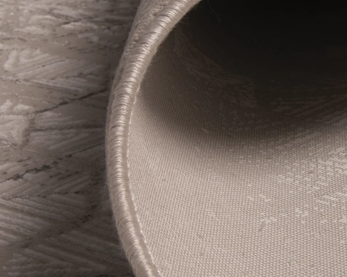 فرش مینیمال 7772 کرم طوسی - تصویر 7