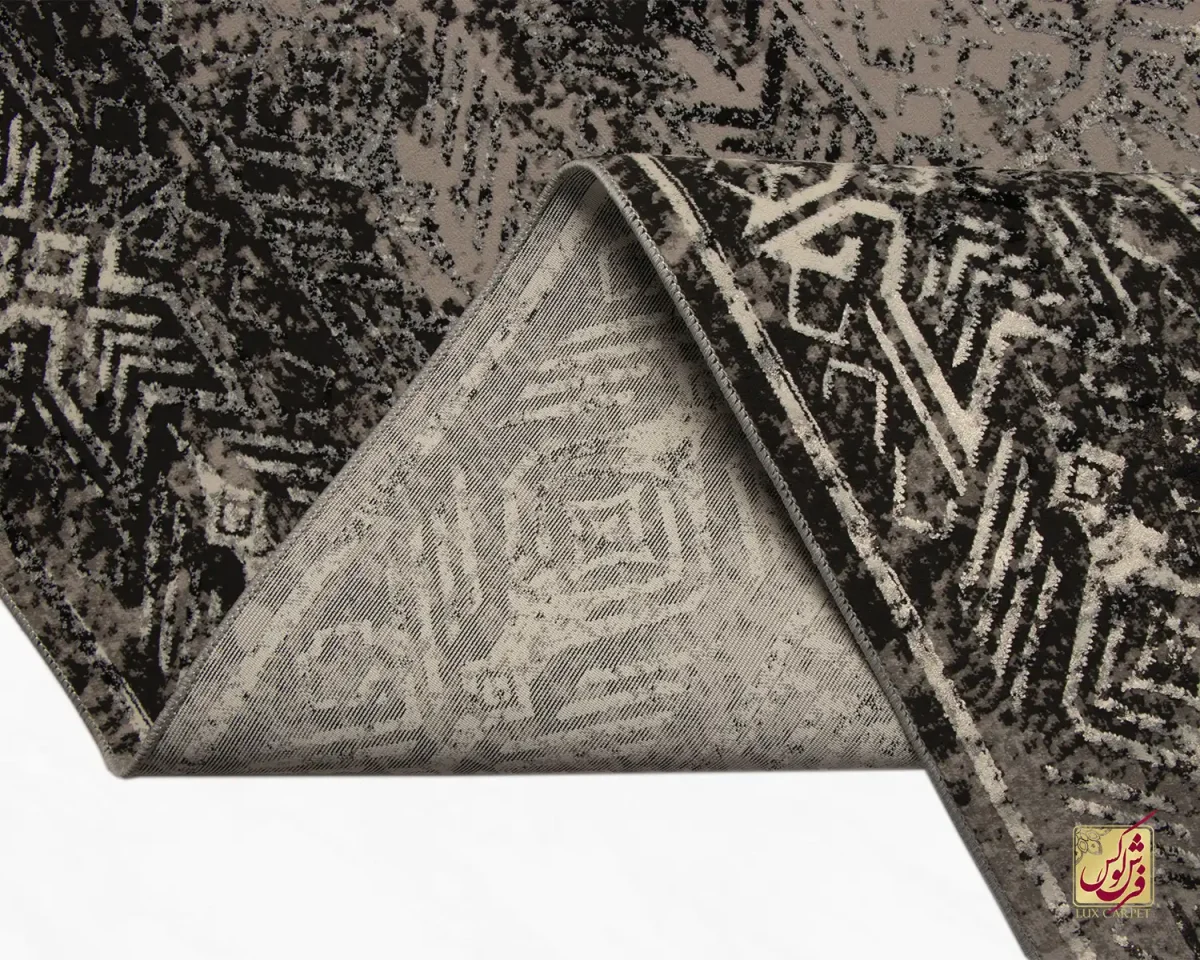 فرش وینتیج 9103 طوسی کرم - تصویر 6